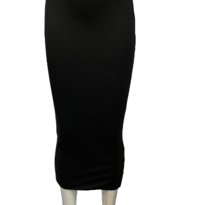 GIRLS Fitted Midi Skirt with Slit #42830