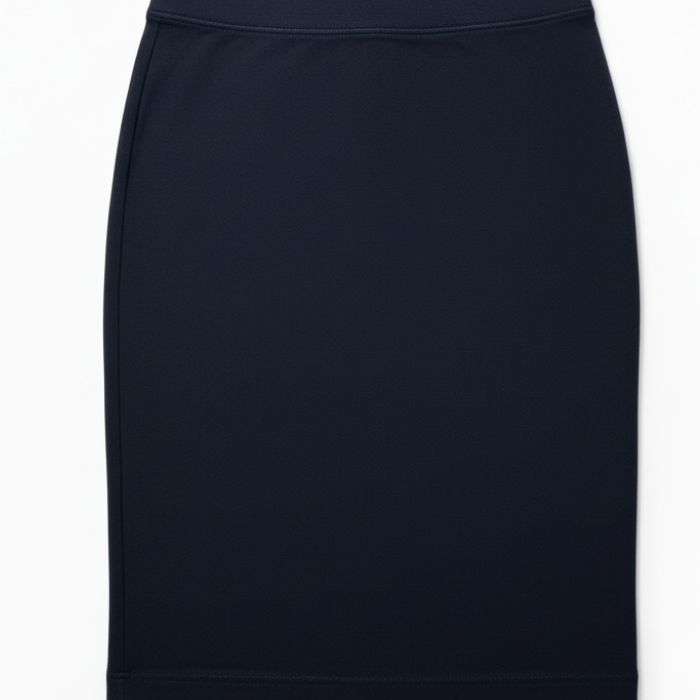 Classic Cotton Pencil Skirt Model #4823