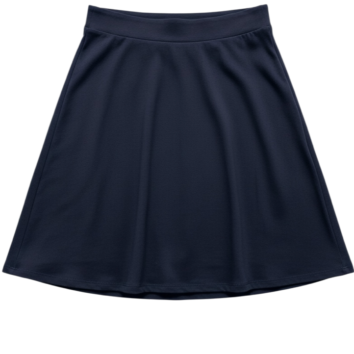 Womens Knee length Aline Skirt #4930