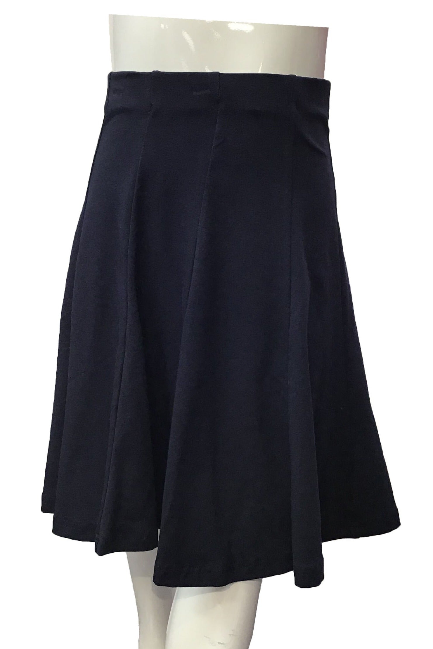 Y's BORN PRODUCT] COTTON TWILL FLARE SKIRT WITH GUSSET – THE