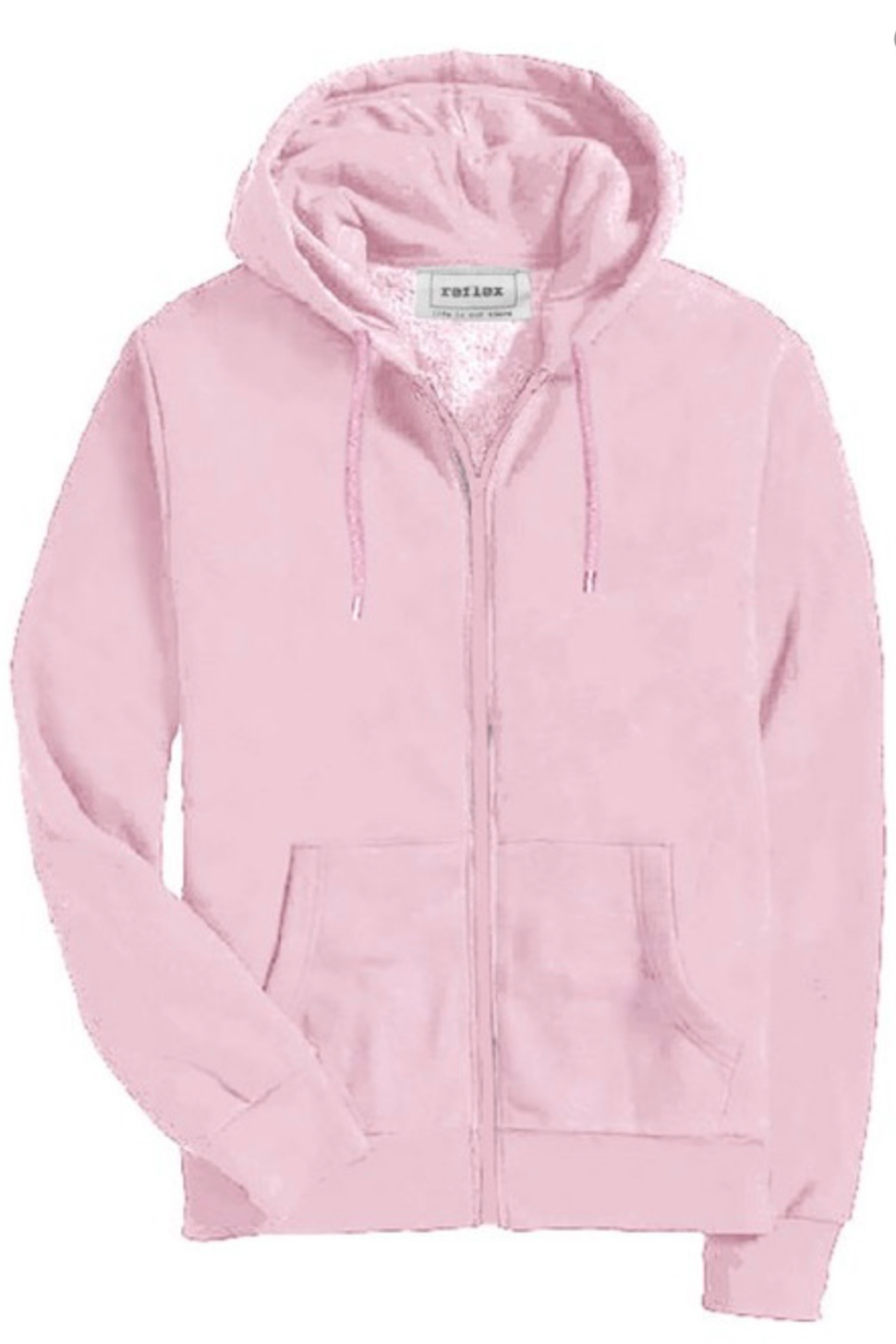 Basic Fleece Zip Up hoodie